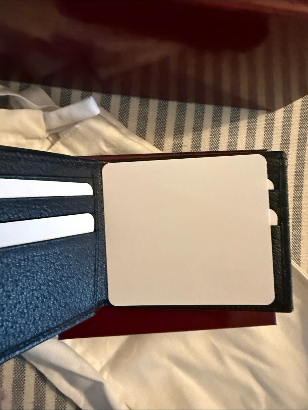Gucci Black Leather Wallet with Green and Red Web Stripe - Picture 3 of 3